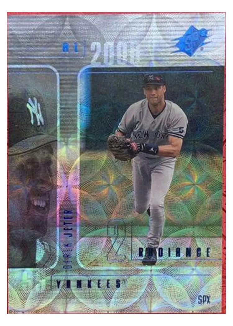 2000 Spx Derek Jeter #88 card
