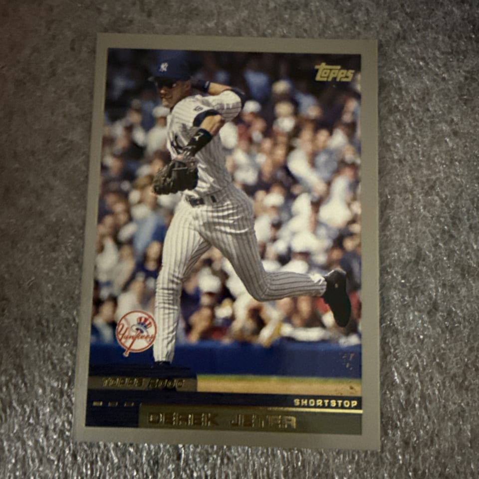 2000 Topps Derek Jeter #15 card