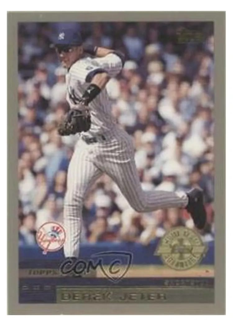 2000 Topps Derek Jeter #15 card