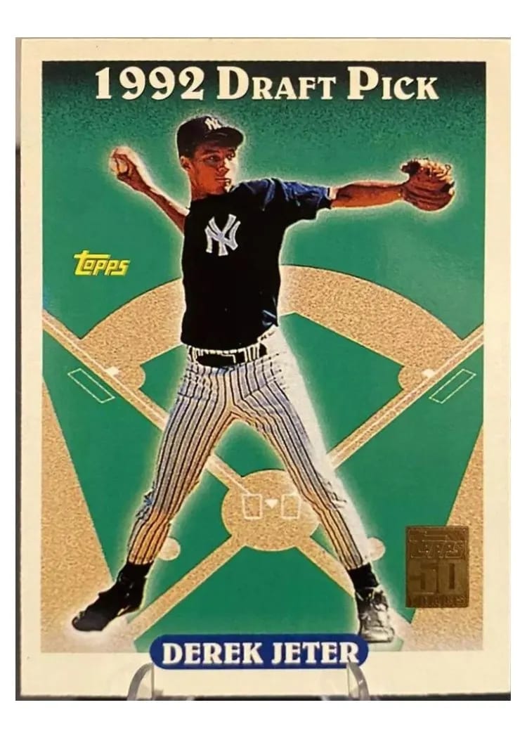 2000 Topps Derek Jeter #98 card