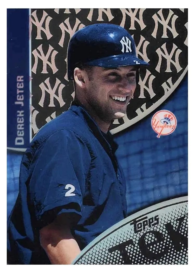2000 Topps Tek Derek Jeter #32-5 card
