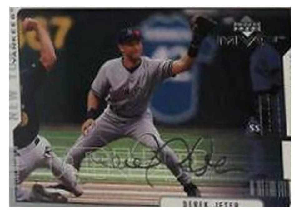 2000 Upper Deck MVP Derek Jeter #210 card