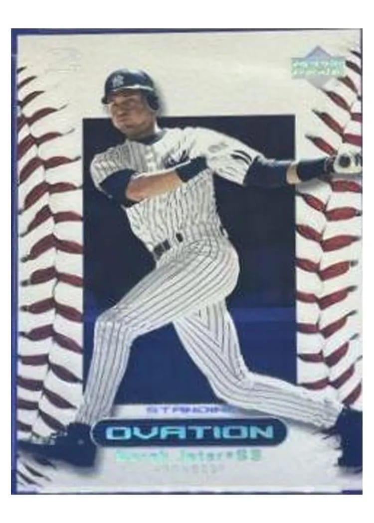 2000 Upper Deck Ovation Derek Jeter #58 card