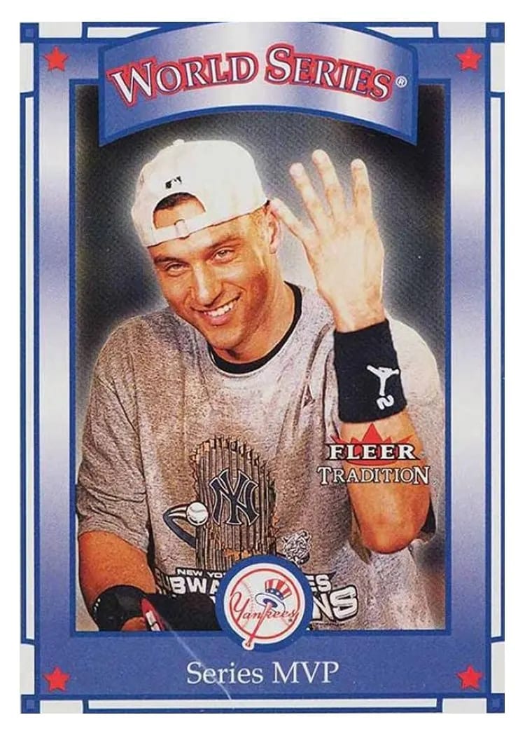 2001 Fleer Derek Jeter #419 card