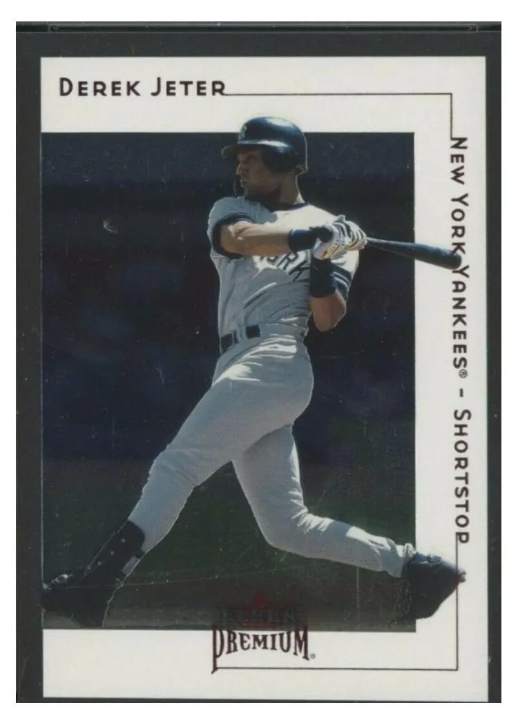 2001 Fleer Premium Derek Jeter #2 card