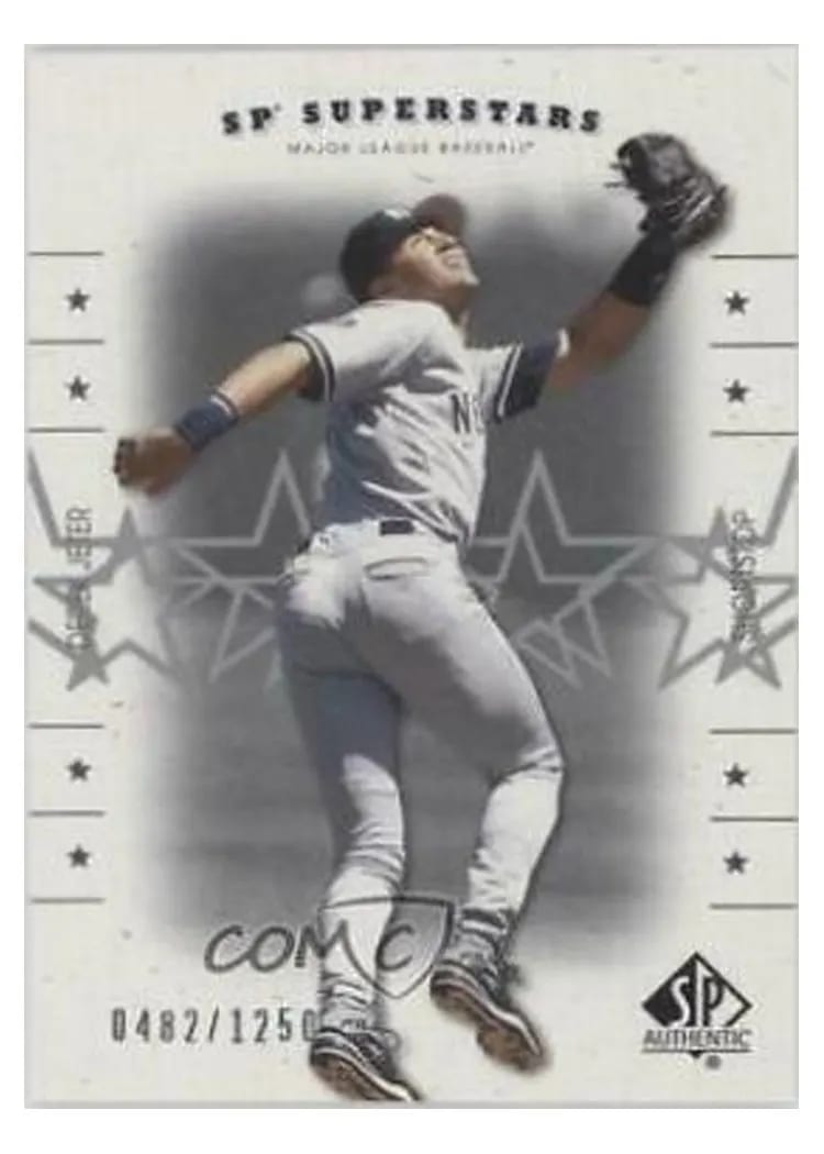 2001 SP Authentic Derek Jeter #138 card