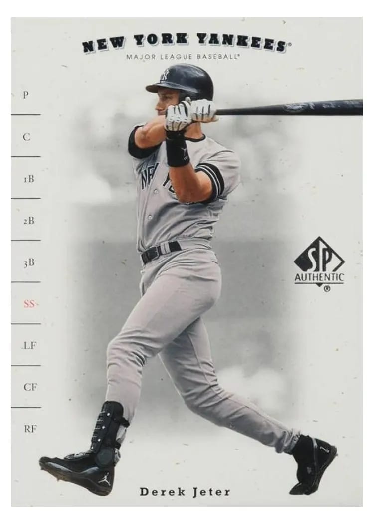 Derek Jeter, 2001 SP Authentic