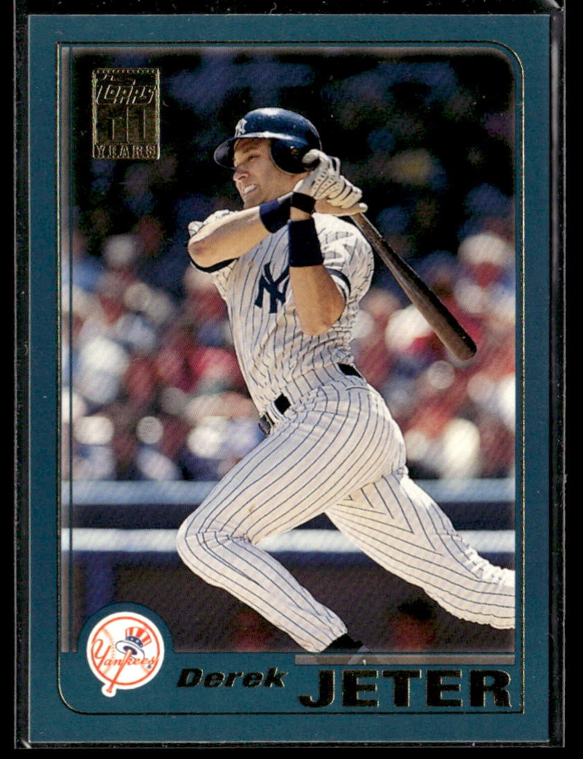 2001 Topps Derek Jeter #100 card
