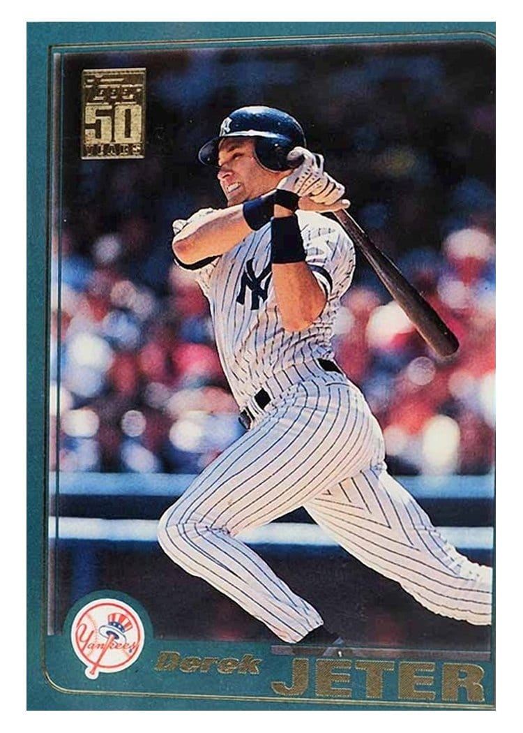 2001 Topps Base Set Derek Jeter #100 card