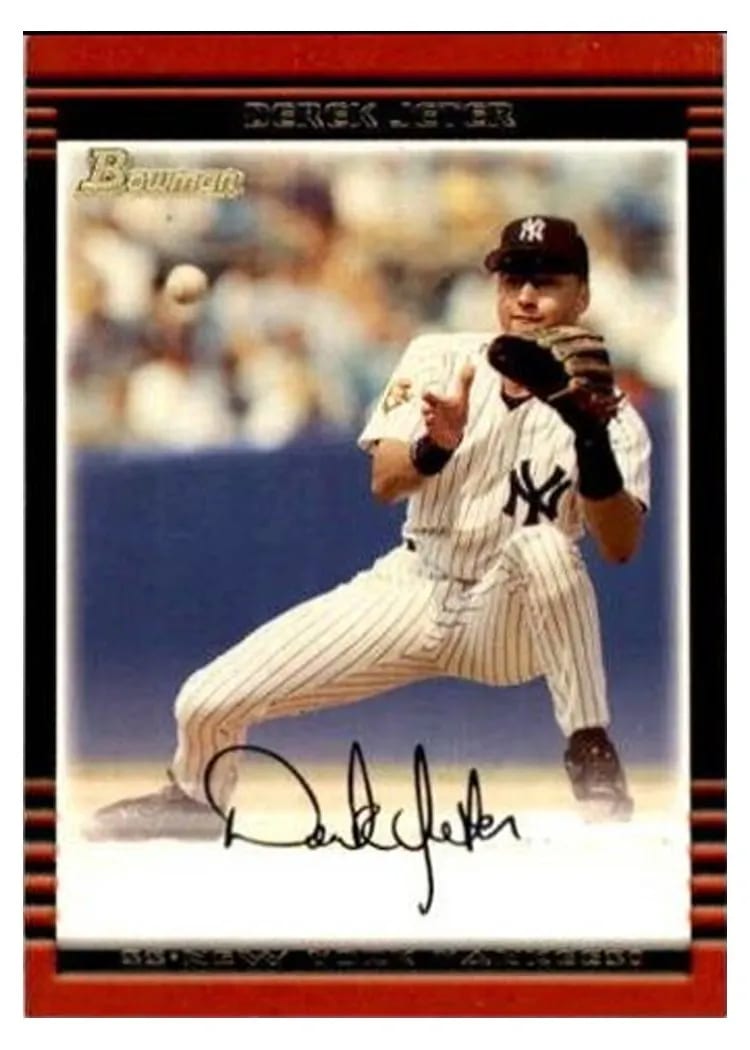 2002 Bowman Derek Jeter #2 card