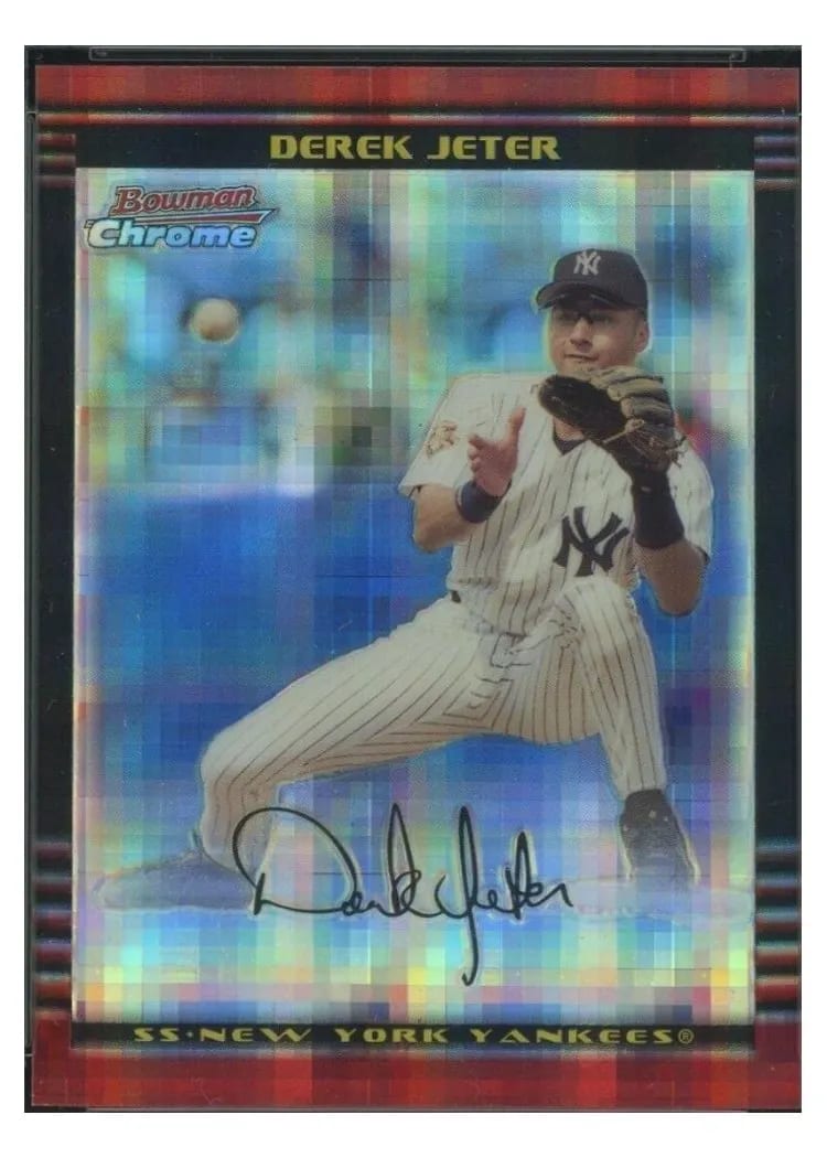 2002 Bowman Chrome Derek Jeter #2 card