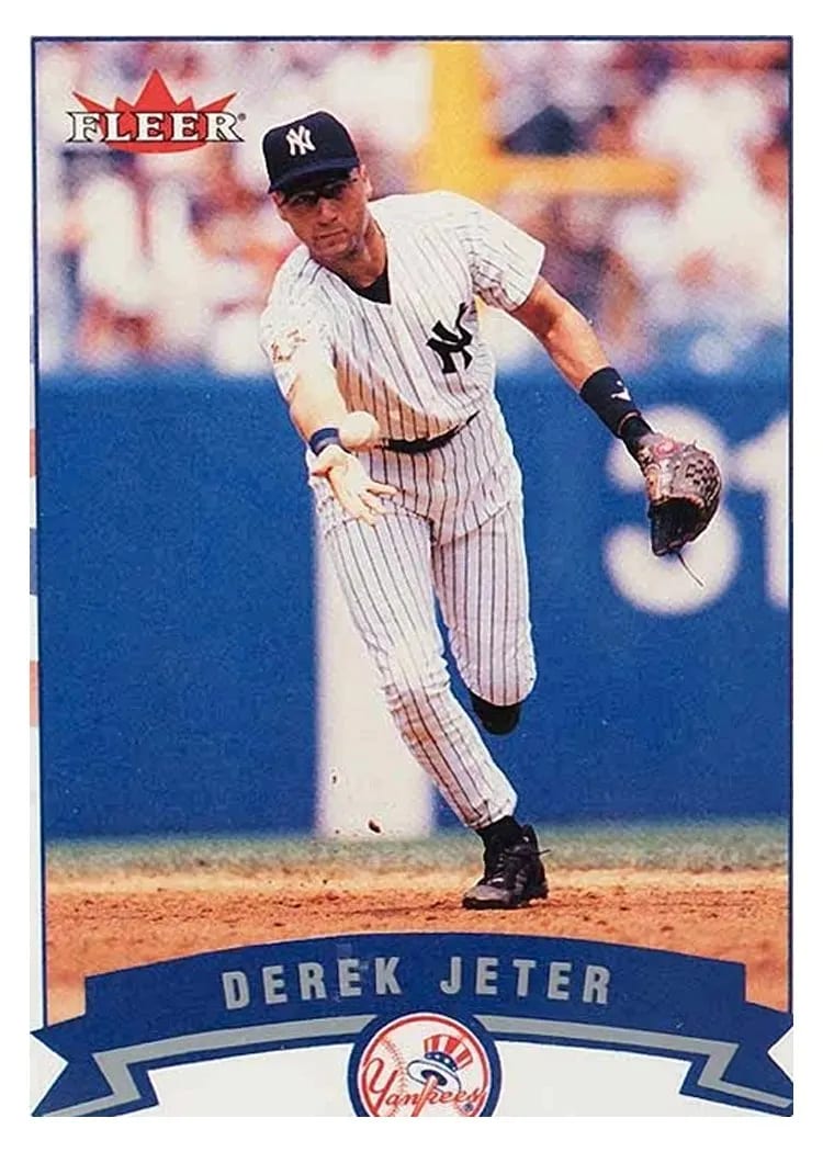 2002 Fleer Derek Jeter #279 card