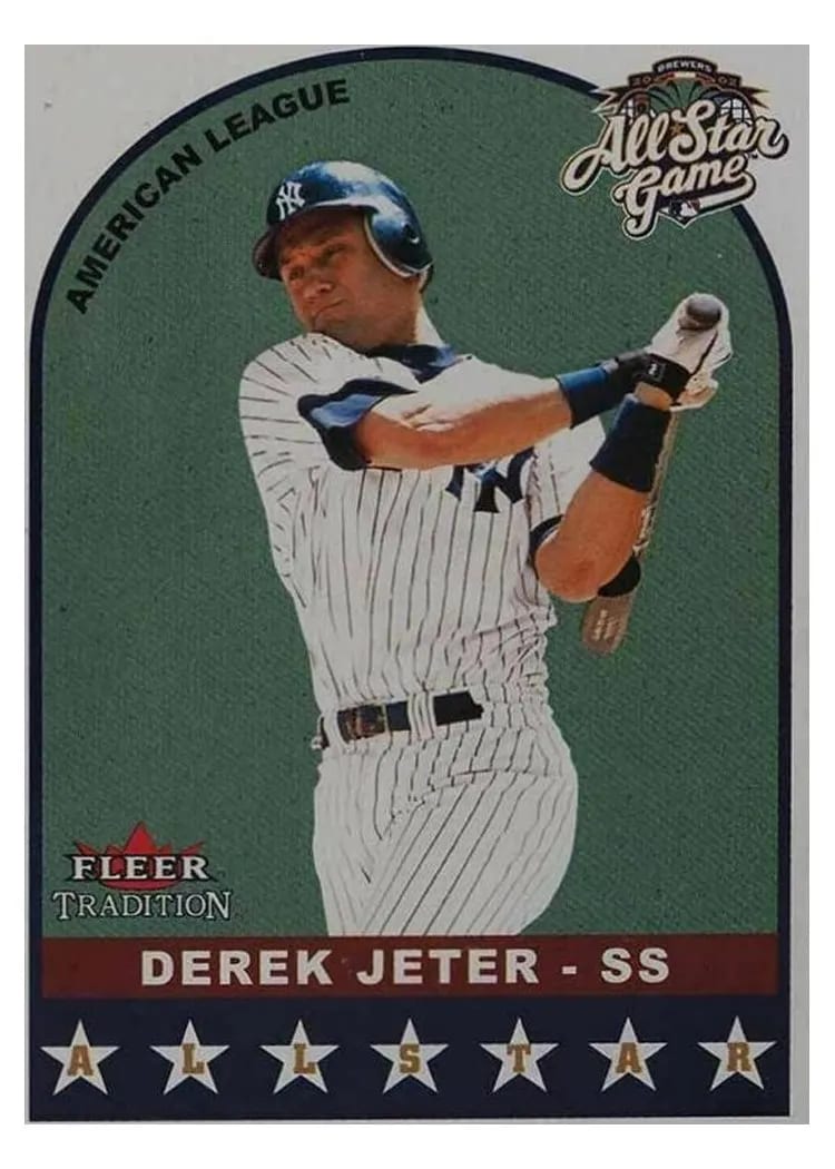 Derek Jeter, 2002 Fleer Tradition Update