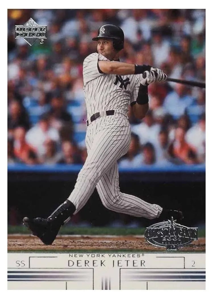 2002 Upper Deck Base Set Derek Jeter #233 card