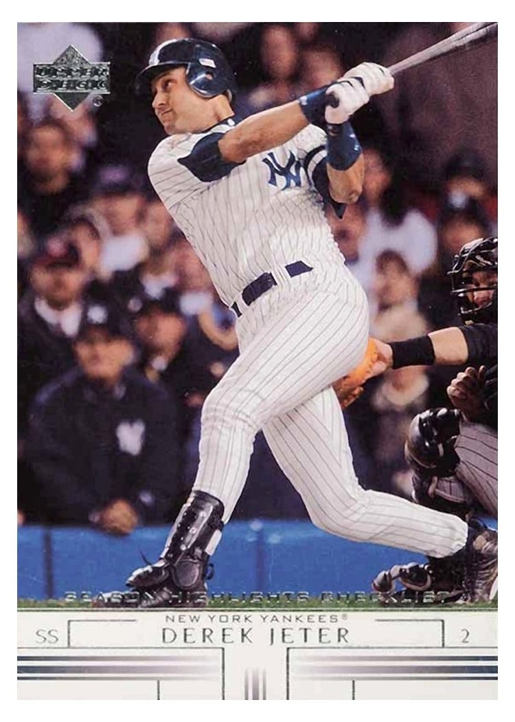 2002 Upper Deck Base Set Derek Jeter #737 card