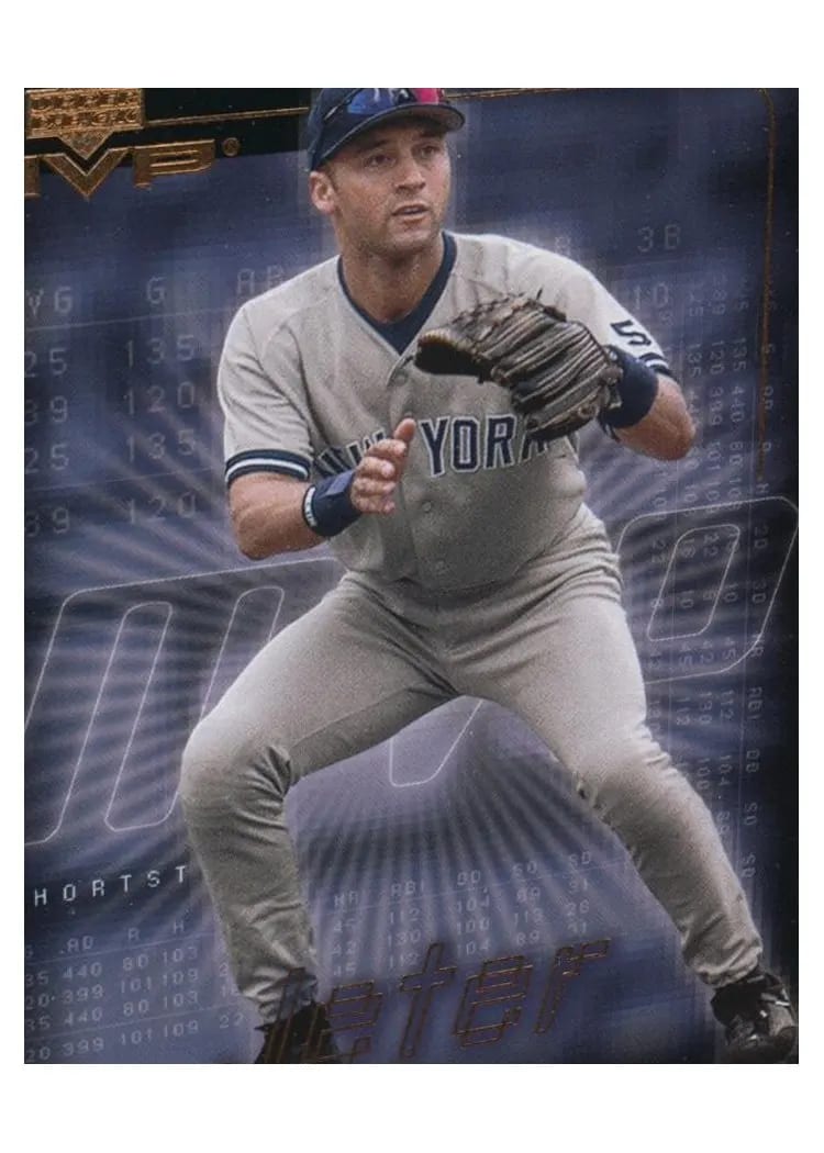 2002 Upper Deck MVP Derek Jeter #128 card