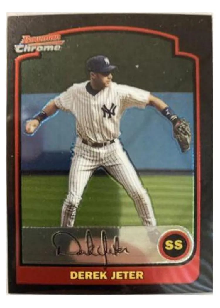 2003 Bowman Chrome Derek Jeter #2 card