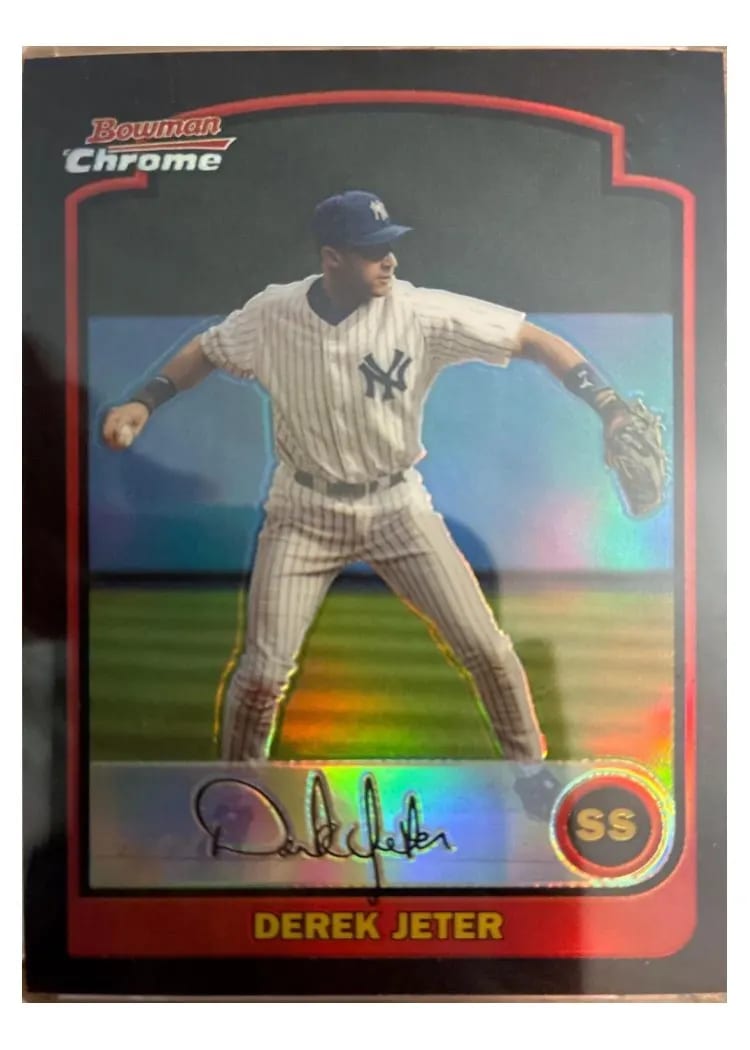 2003 Bowman Chrome Derek Jeter #2 card