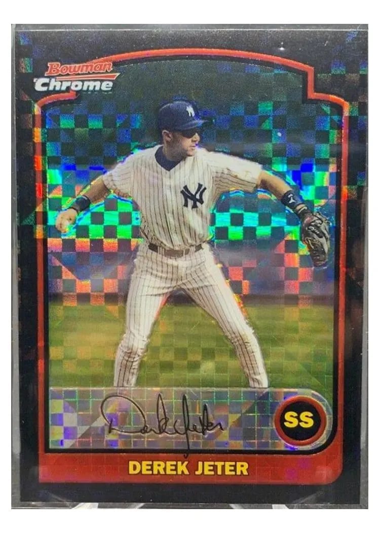 2003 Bowman Chrome Derek Jeter #2 card