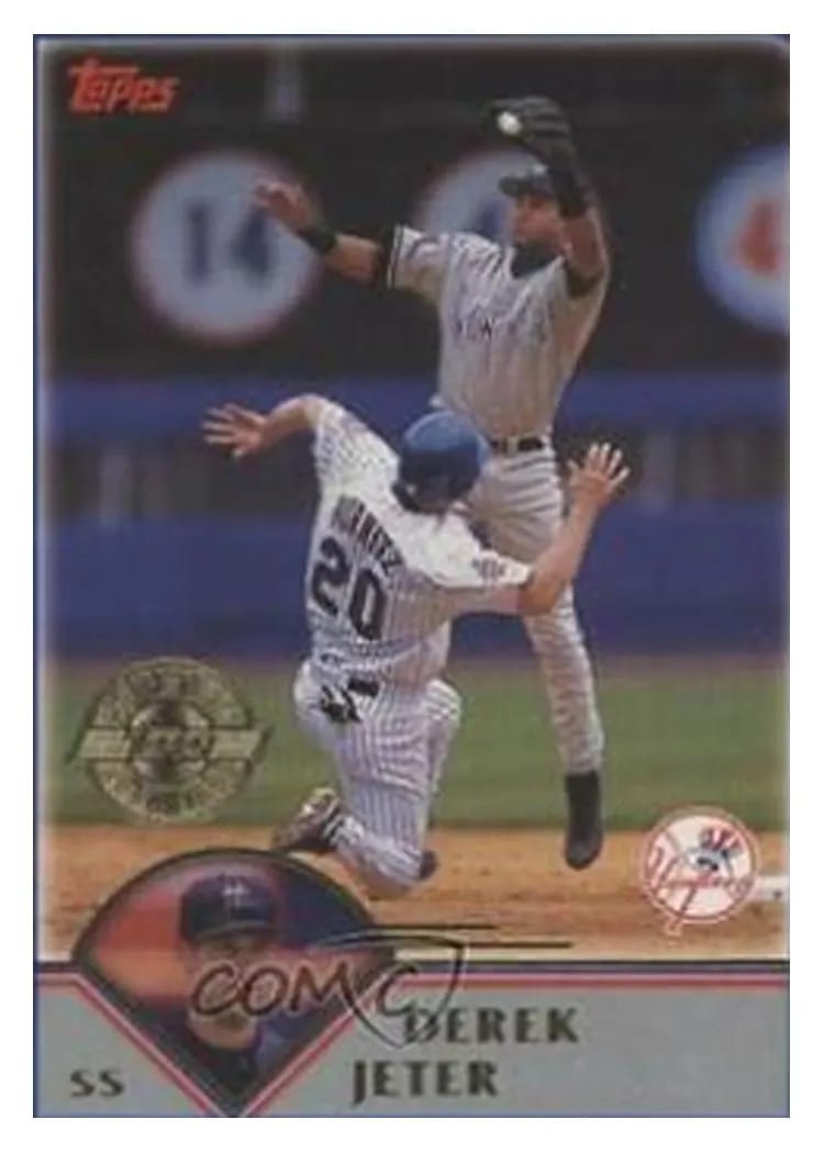 2003 Topps Derek Jeter #400 card