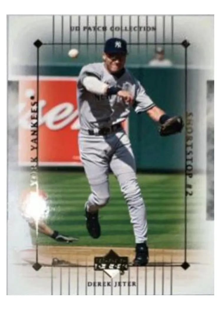 2003 Upper Deck Patch Collection Derek Jeter #77 card