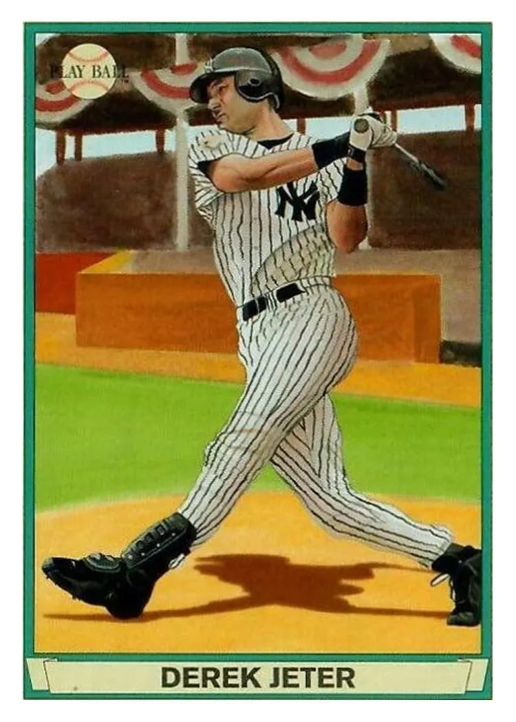 2003 Upper Deck Play Ball Derek Jeter #45 card
