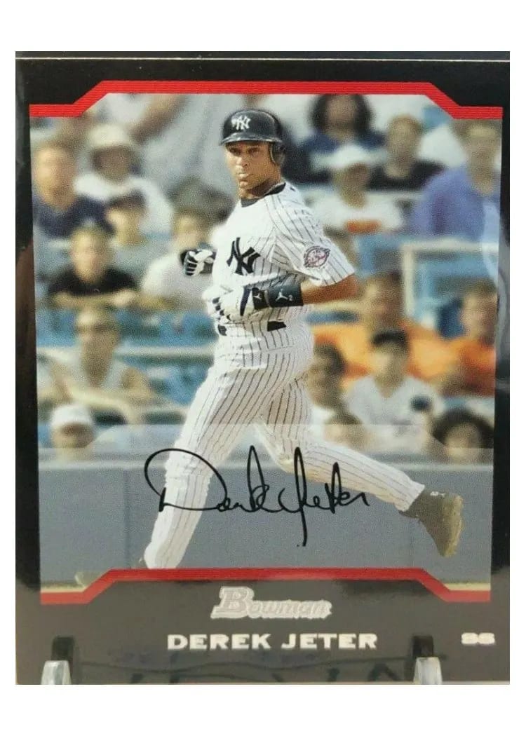2004 Bowman Derek Jeter #3 card