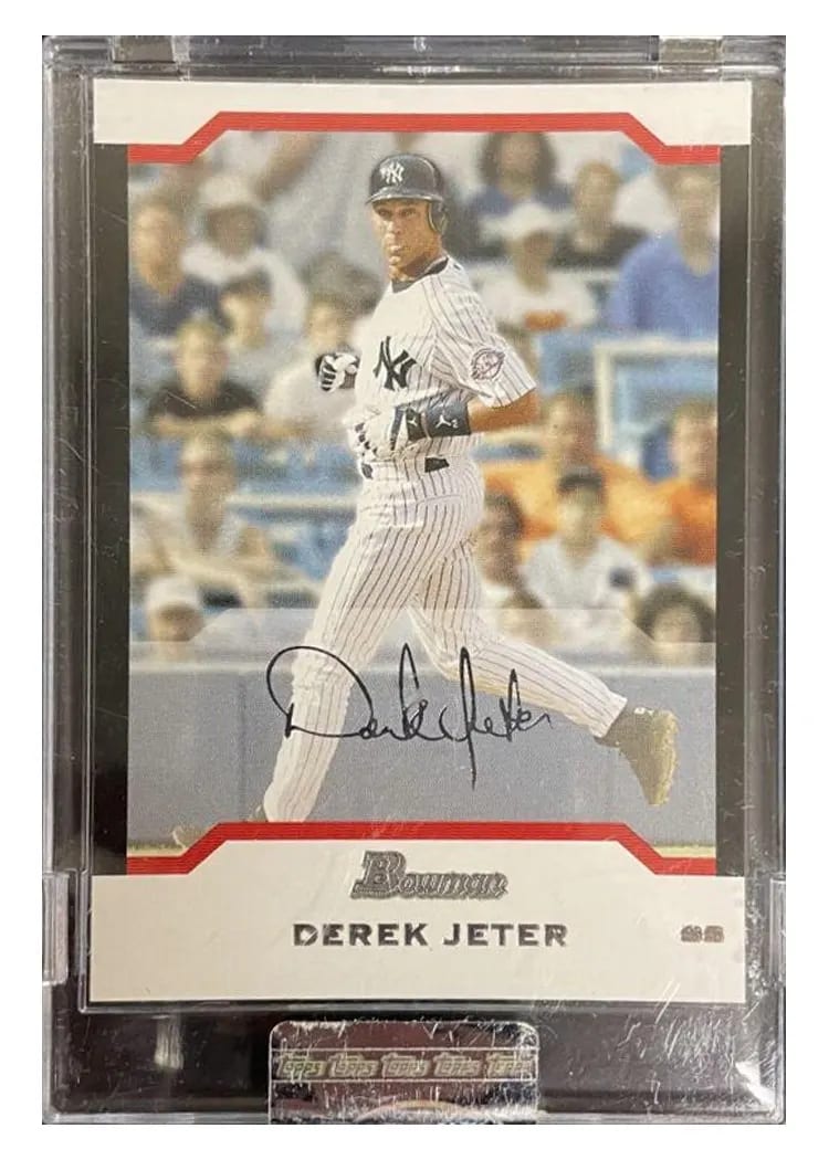 2004 Bowman Derek Jeter #3 card