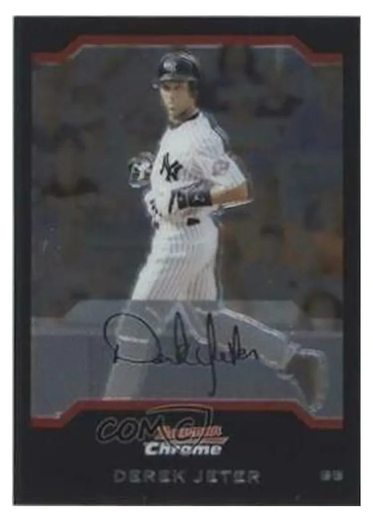 2004 Bowman Chrome Derek Jeter #3 card