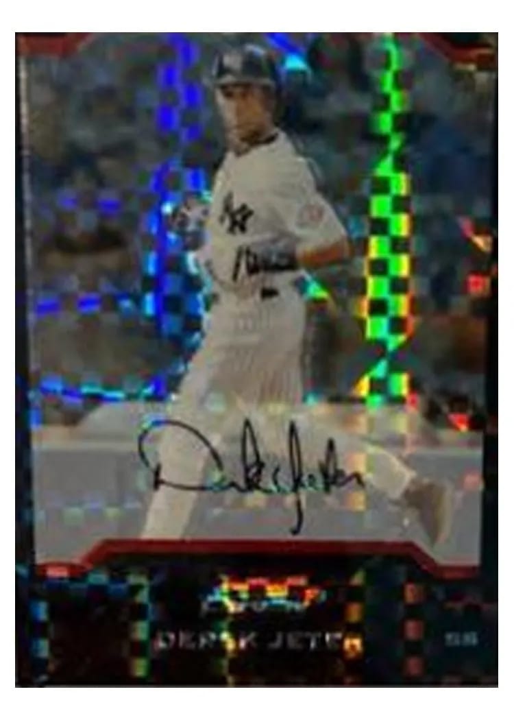 2004 Bowman Chrome Derek Jeter #3 card