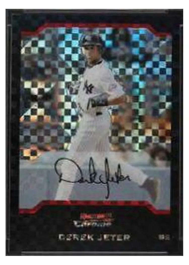 2004 Bowman Chrome Derek Jeter #3 card