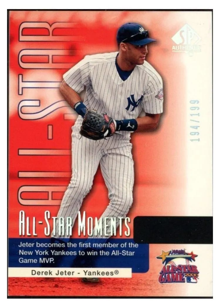 2004 SP Authentic Derek Jeter #172 card