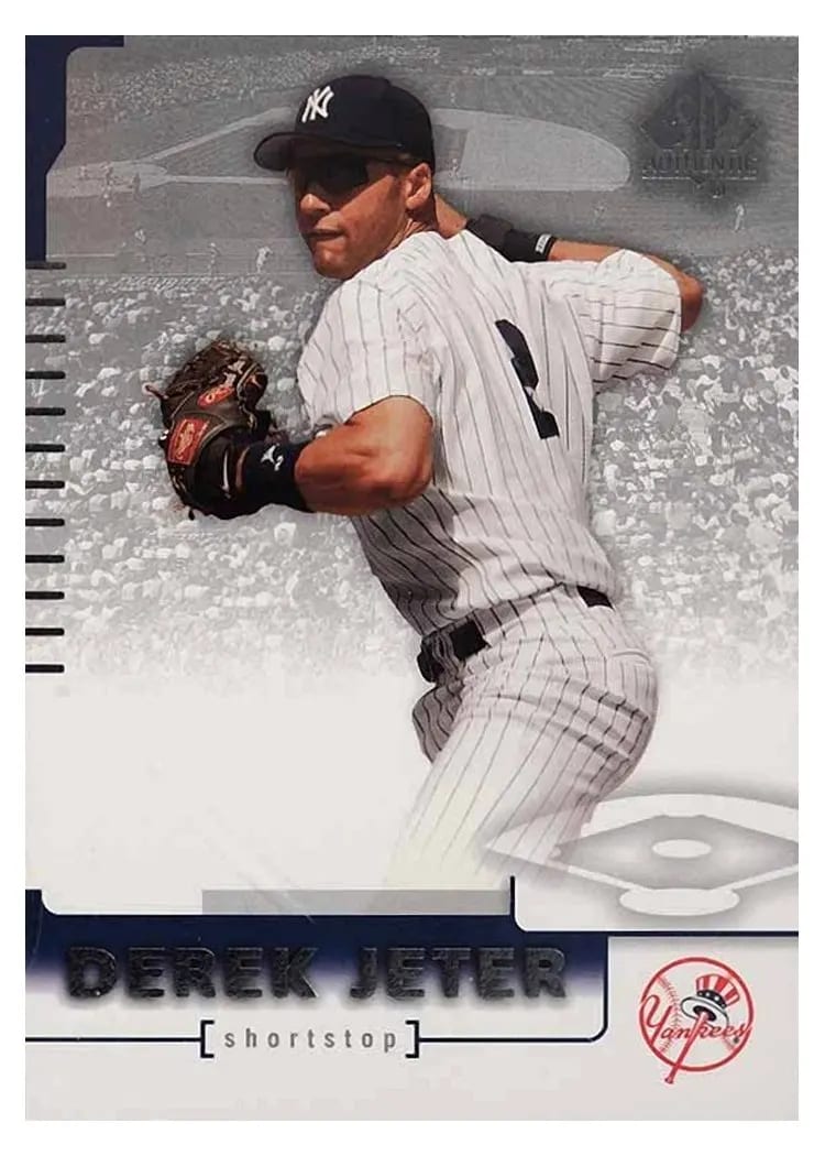 2004 SP Authentic Derek Jeter #5 card