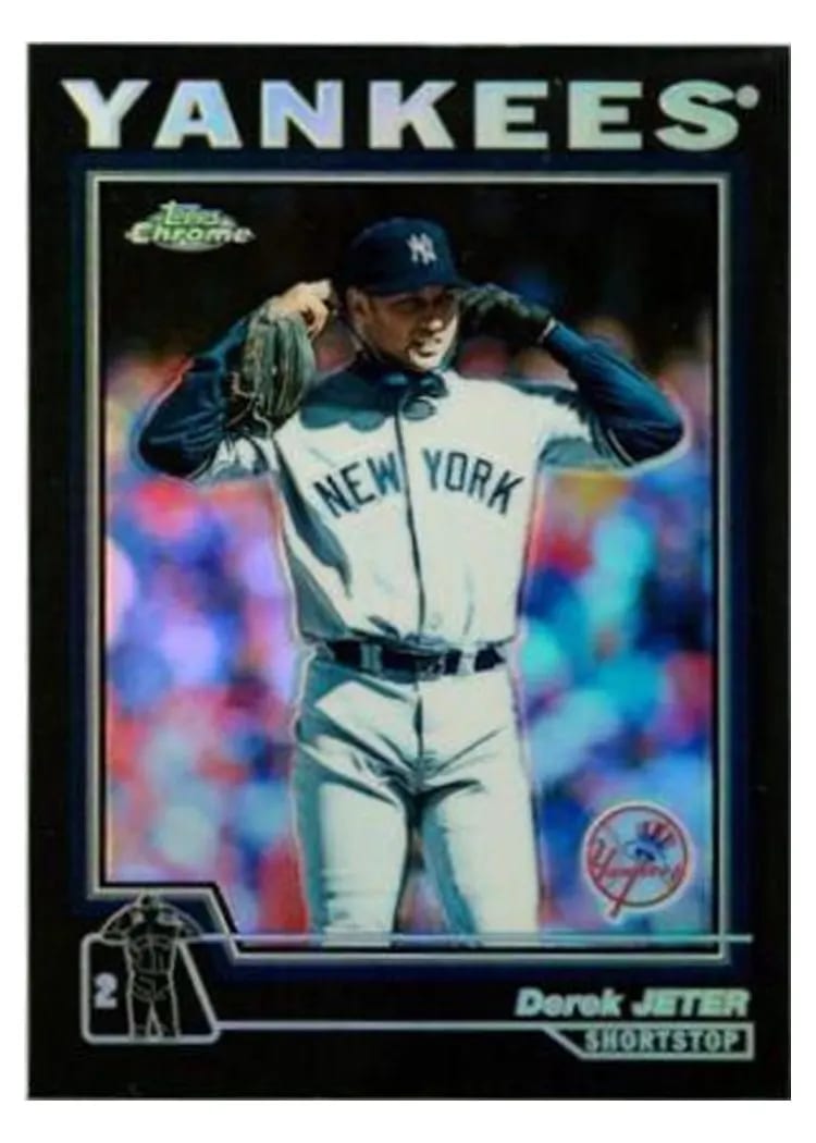 2004 Topps Base Set Derek Jeter #20 card