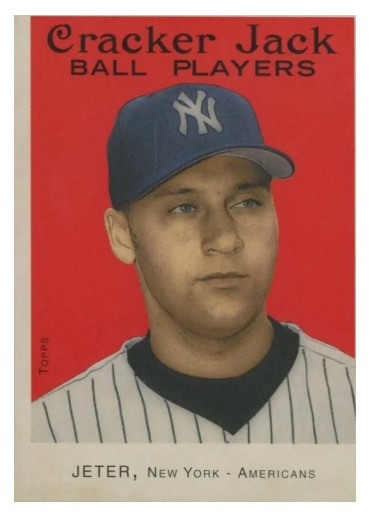 2004 Topps Cracker Jack Derek Jeter #232 card
