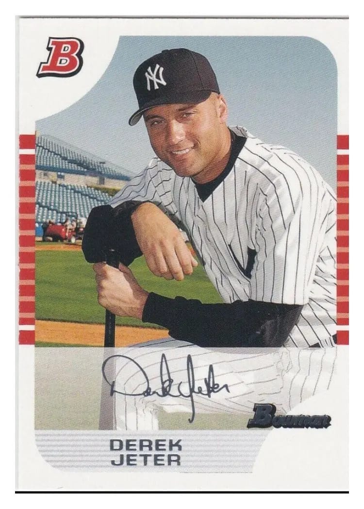 2005 Bowman Derek Jeter #25 card