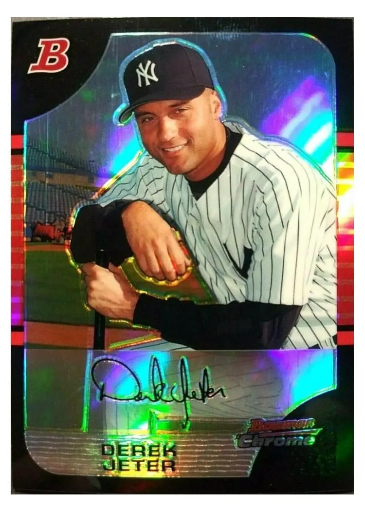 2005 Bowman Chrome Derek Jeter #25 card