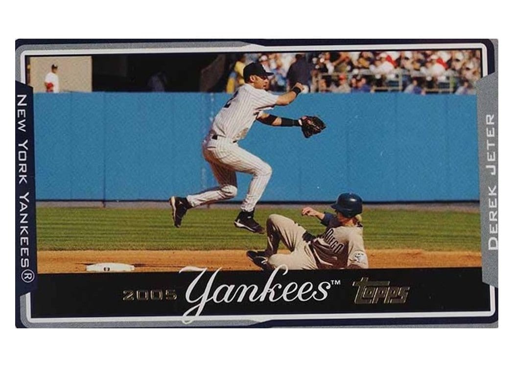 2005 Topps Base Set Derek Jeter #600 card