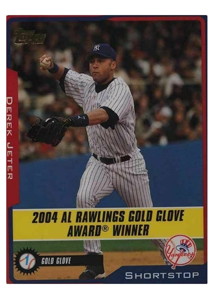 2005 Topps Base Set Derek Jeter #700 card