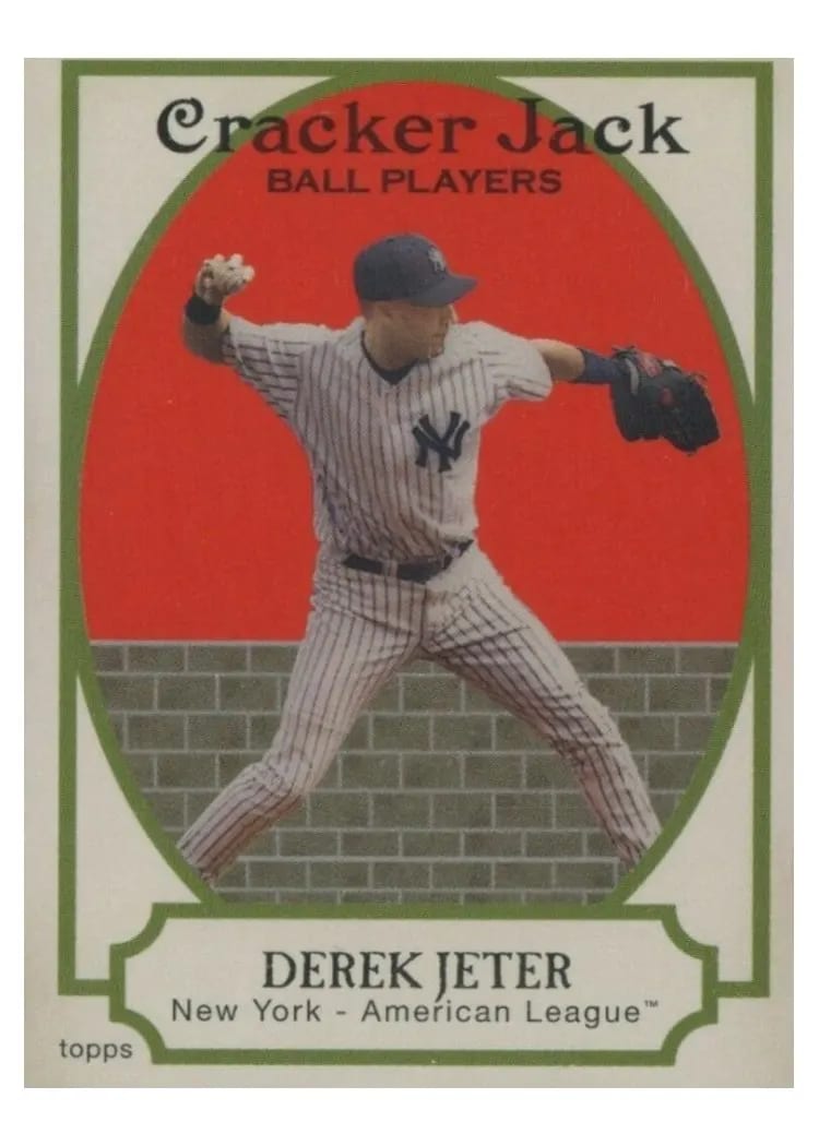 2005 Topps Cracker Jack Derek Jeter #175 card