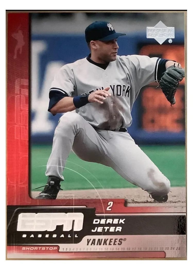 2005 Upper Deck ESPN Derek Jeter #60 card
