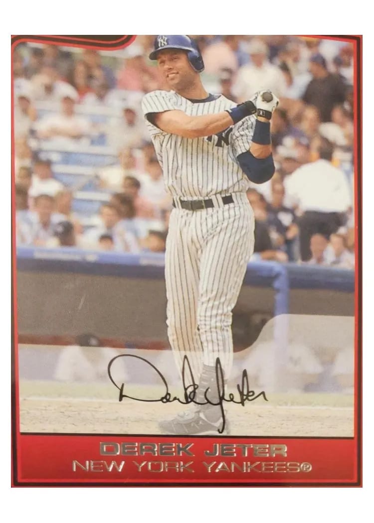 2006 Bowman Derek Jeter #65 card
