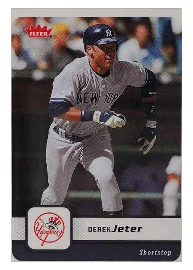 2006 Fleer Derek Jeter #390 card