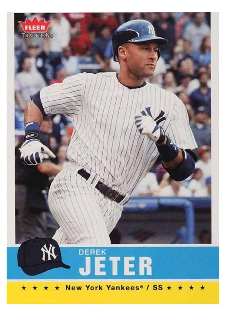 2006 Fleer Tradition Derek Jeter #200 card