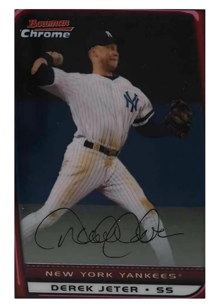 Derek Jeter, 2008 Bowman Chrome