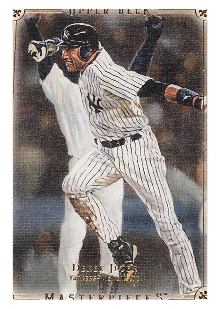 2008 Upper Deck Masterpieces Derek Jeter #109 card
