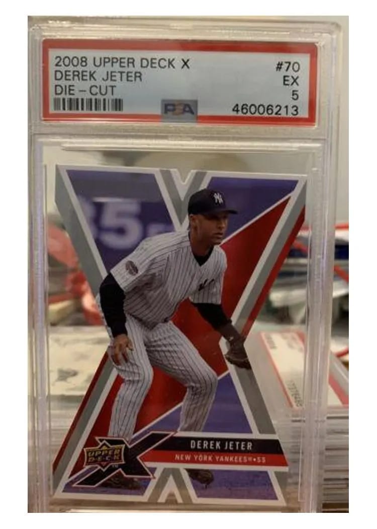 2008 Upper Deck X Derek Jeter #70 card