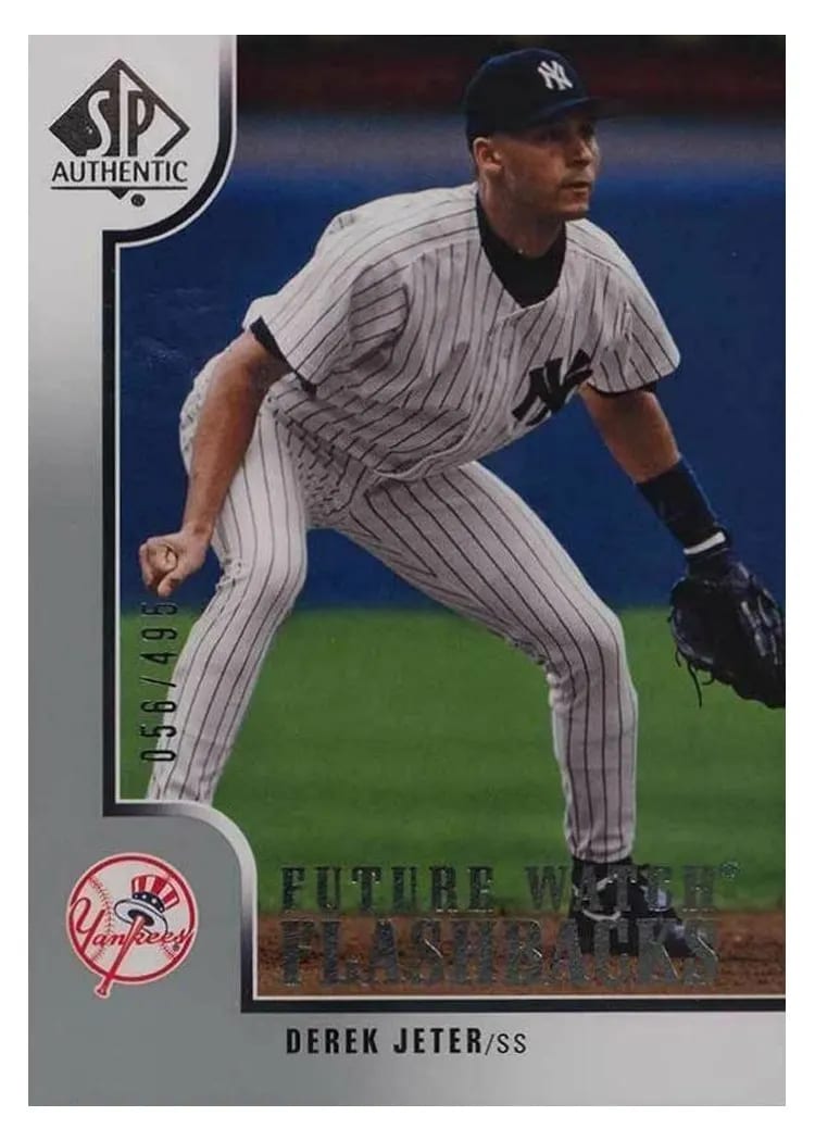 2009 SP Authentic Derek Jeter #210 card