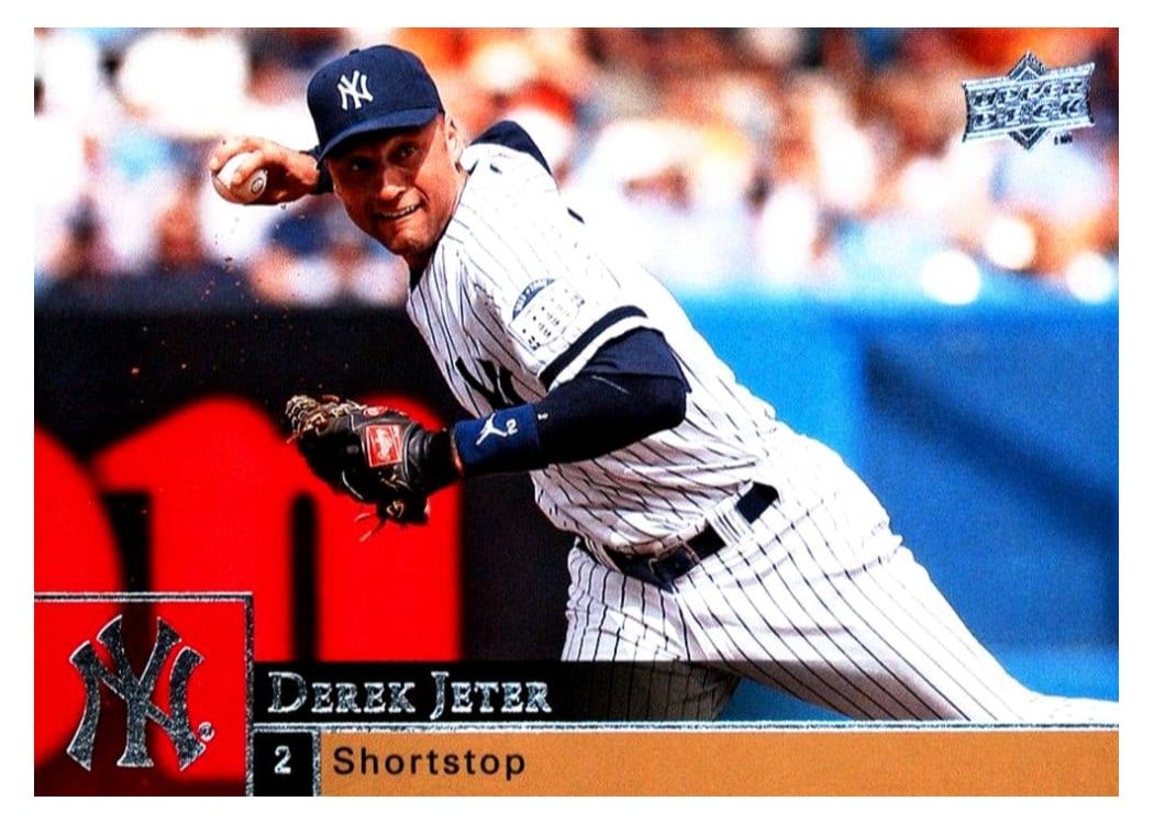 2009 Upper Deck Base Set Derek Jeter #261 card