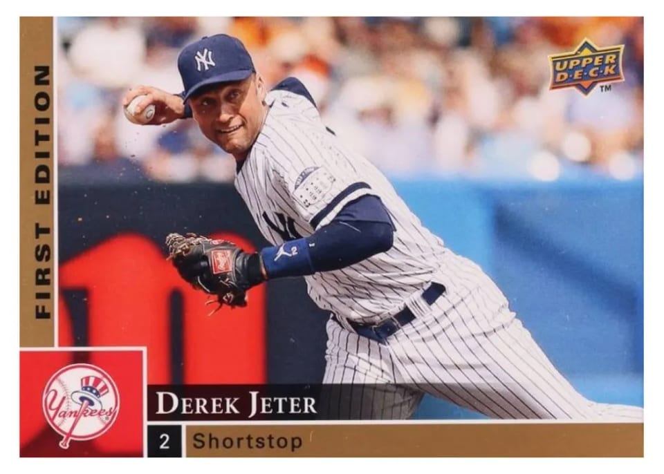 2009 Upper Deck First Edition Derek Jeter #201 card